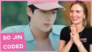 Jin Running Wild MV Reaction SO JIN CODED [upl. by Erdnuaed]