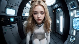 4K Jennys Ai Art  Lost in Space Lookbook [upl. by Assed]