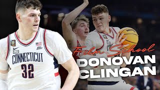 Donovan Clingans Offense  Film School  2024 NBA Draft [upl. by Yendic]