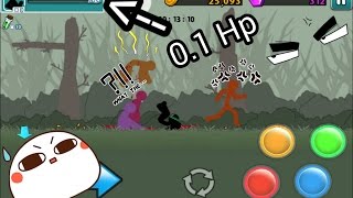 Best bullets dodging with no life  Anger of Stick 5 [upl. by Odlaw]