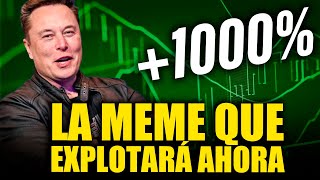 🤑 GANA con esta nueva MEMECOINS de ELON MUSK  Cripto Bitcoin Dolar [upl. by Yttisahc425]