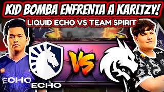 ¡KIDBOMBA ENFRENTA AL MEJOR EQUIPO DEL MUNDO LIQUID ECHO vs TEAM SPIRIT  MSC 2024  MOBILE LEGENDS [upl. by Wiltsey]