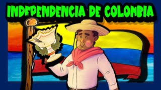 La independencia de Colombia🇨🇴 🚩🌏💪🏼 [upl. by Hauck]