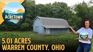 Owner Financed Land in Ohio wPole Barn  501 acres  Driveway Access  Buildable  No Floodplain [upl. by Flosi]