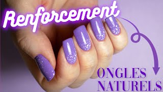 Comment Faire un RENFORCEMENT sur Ongles Naturels  Application Parfaite du Vernis Semi Permanent 💅🏻 [upl. by Helga]