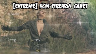 NonFirearm  EXTREME Cloaked In Silence  MGSV [upl. by Nocaed]