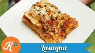 Resep Lasagna Lasagna Recipe Video  STANLEY MARCELLIUS [upl. by Ormsby]