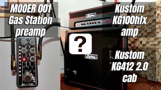 Mooer 001 Kustom KG amp and cabinet [upl. by Adiene]