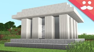 How to make a BANK in Minecraft [upl. by Allecsirp907]