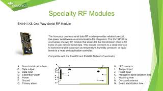 Inovonics Training 101 Part 8 Specialty RF Modules [upl. by Canfield]