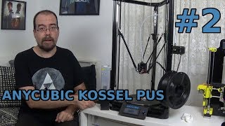 Anycubic Kossel Plus 2 Calibrado y Prueba  Tierras de Rol [upl. by Aissej791]