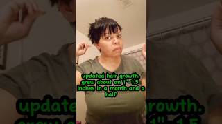 updated hair growth using Mary Ruths Liquid MultivitaminHair Growth shorts update [upl. by Thea]