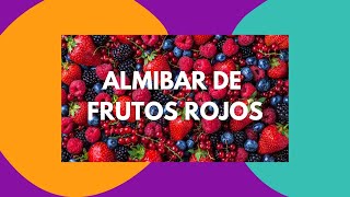 ALMIBAR DE FRUTOS ROJOS ALMIBAR PARA COCTELES TUTORIAL ALMIBAR CASERO [upl. by Goldshell]