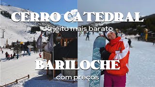 ESQUIAR EM BARILOCHE Quanto custa e como ir ao cerro catedral [upl. by Kovacev]