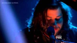 Josh Krajcik  Wild Horses  X Factor USA Top 9 [upl. by Dorothi]