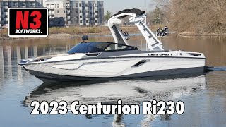 2023 Centurion Ri230  Charcoal  On Water  N3 Boatworks [upl. by Aramot]