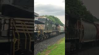 NS 10G at Port Royal PA during a thunderstorm [upl. by O'Donovan]