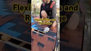 How to Fit Flexible Tiles to The Roof Ridge [upl. by Fretwell]