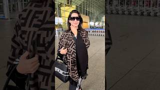 norafatehi spotted at airport😍❤️mumbai bollywood trending shorts viralshort youtubeshorts [upl. by Gaul88]