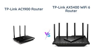 TPLink AC1900 vs AX5400 WiFi 6 Router Comparison [upl. by Aivil]