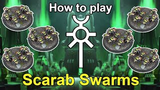 How to play Necrons Scarab swarm [upl. by Altheta492]