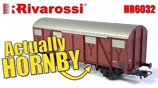 NOT Rivarossi its actually HORNBY  Model Railway Wagon in HO Scale  Made in China [upl. by Elisabet]