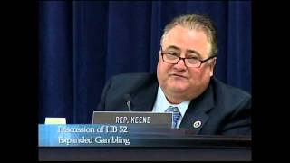 Rep Keene Expanded Gambling Bill [upl. by Harim24]