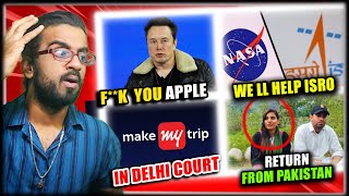 Elon Musk Abuse Blackmail Advertiser MakeMyTrip in Court NASA Indian Space station Anju in India [upl. by Enihpets625]