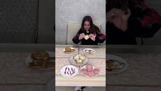 She simply replaced the burger patties with spicy sausage 😂 shorts Best video by Hmelkofm [upl. by Enilav]