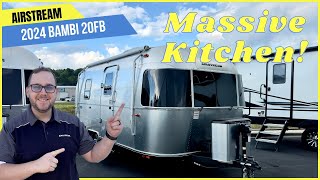 The Massive Kitchen Floorplan  2024 Airstream Bambi 20FB [upl. by Melvyn]