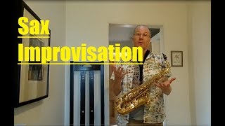 Introduction to Saxophone Improvisation for beginners by a beginner [upl. by Naibaf129]