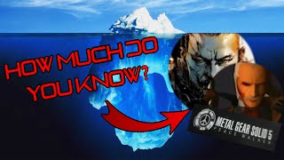 The Metal Gear Solid Iceberg EXPLAINED [upl. by Nedroj591]