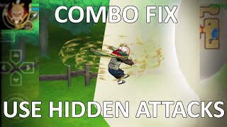 Combo attacks fixhack PPSSPP CWCheat Naruto Shippuden Ultimate Ninja Impact USA [upl. by Weywadt]