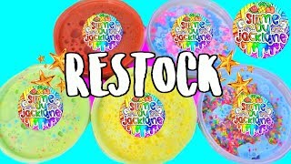 SlimeByJacklyne Slime Shop Restock [upl. by Zetnas]