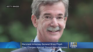 Maryland Attorney General Brian Frosh Files Charges Against Opioid Manufacturer Purdue Pharma Relat [upl. by Demaggio994]