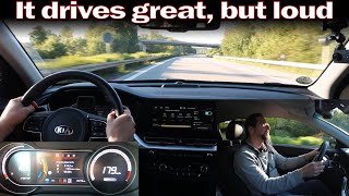 Kia eNiro  Detailed drive review acceleration and topspeed [upl. by Anileme721]