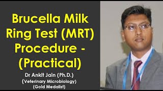 Brucella Milk Ring Test MRT Procedure  Practical [upl. by Elleneg]