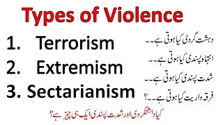 What are the Terrorism and Extremism and Sectarianism [upl. by Anrym]