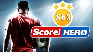 Score Hero  level 863  3 Stars [upl. by Yelram543]