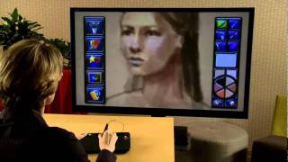 uDraw Instant Artist Maggie Parr Time Lapse Portrait  trailer [upl. by Muir245]