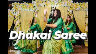 Dhakai Saree  Dance Cover  Holud Dance Performance  Arefin Shuvo  Jolly  Niyoti Bangla Movie [upl. by Sarette532]