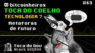 Metáforas de Futuro  Toca do Coelho Bitcoin Tecnologia 77 [upl. by Odlonyer]