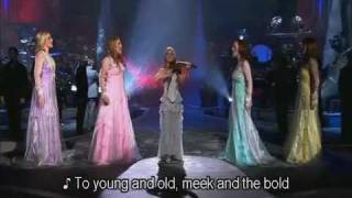 Lyrics Celtic Woman  Carol Of The Bells [upl. by Ahsimed785]