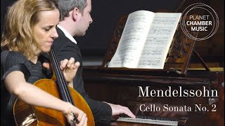 Felix Mendelssohn Cello Sonata No 2  Sol Gabetta Bertrand Chamayou [upl. by Margi]