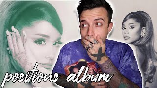 ALBUM REACTION Ariana Grande  Positions [upl. by Nonnahs]