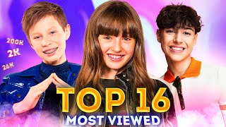 MOST VIEWED ON YOUTUBE  JUNIOR EUROVISION 2024 [upl. by Ahcropal588]