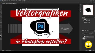 Vektorgrafiken in Photoshop erstellen  No way  Oder [upl. by Jillene]