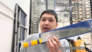 Wenger swibo langka ges victorinox rh forschner wilis tasik julia eboni dll [upl. by Acimad]