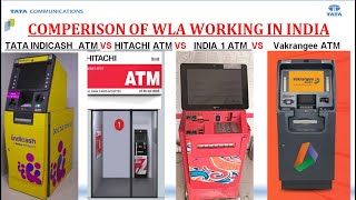 COMPARISON OF TATA INDICASH ATM Vs HITACHI Vs INDIA 1 VS VAKRANGEEएटीएम प्लान की तुलना [upl. by Mikel]