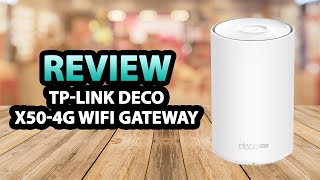 TPLINK Deco X504G AX3000 Mesh WiFi 6 Gateway ✅ Review [upl. by Cyrie]